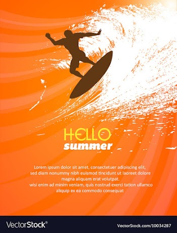 Summer vector image