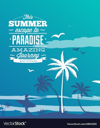Summer vector image