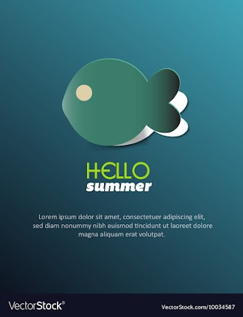 Summer vector image