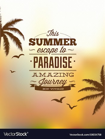 Summer vector image
