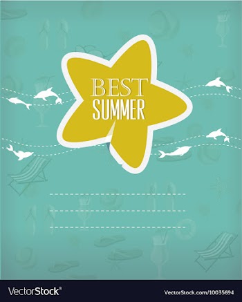 Summer vector image