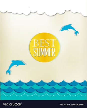 Summer vector image