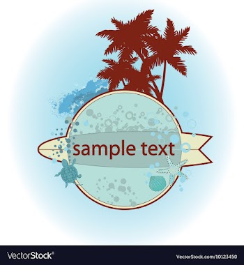 Summer vector image