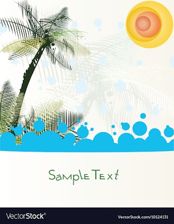 Summer vector image