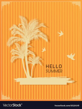 Summer vector image