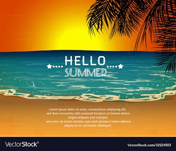 Summer vector image