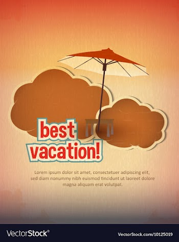 Summer vector image