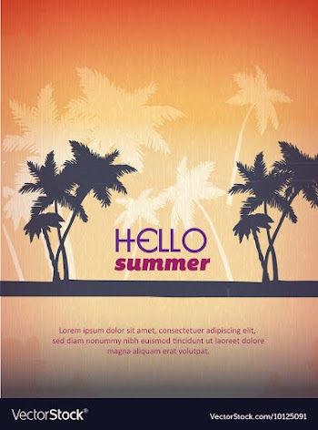 Summer vector image