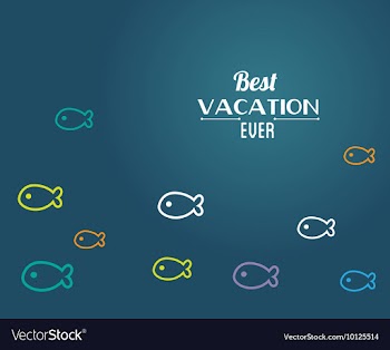 Summer vector image