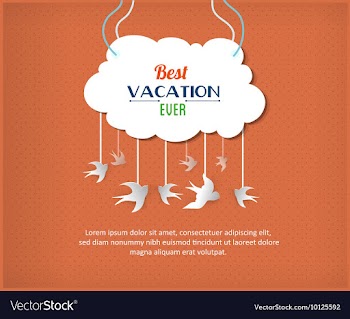 Summer vector image