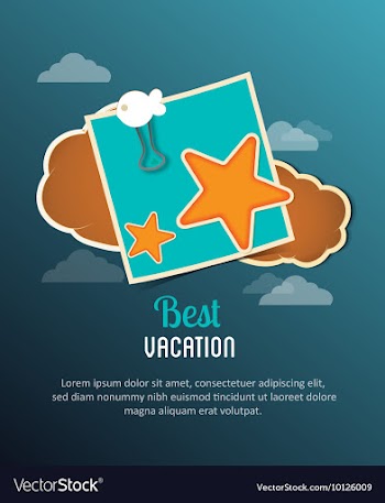 Summer vector image