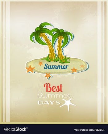 Summer vector image