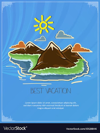 Summer vector image
