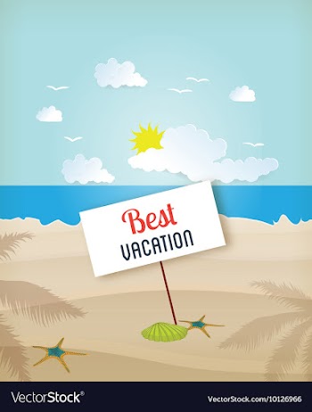 Summer vector image