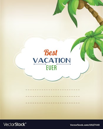 Summer vector image