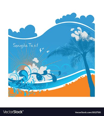 Summer vector image