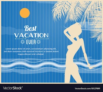 Summer vector image