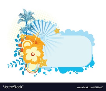 Summer vector image
