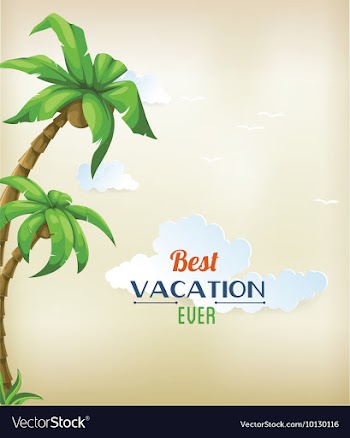 Summer vector image
