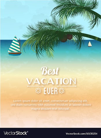Summer vector image