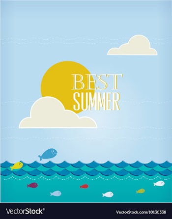 Summer vector image