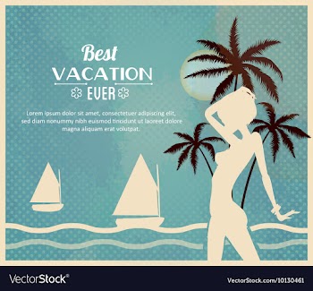 Summer vector image