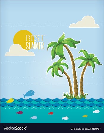Summer vector image