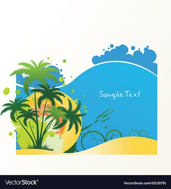 Summer vector image