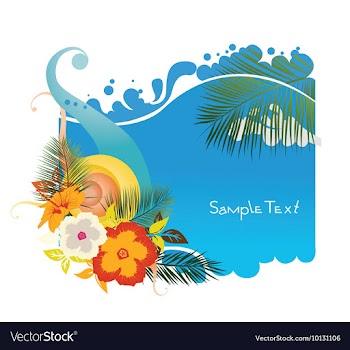 Summer vector image