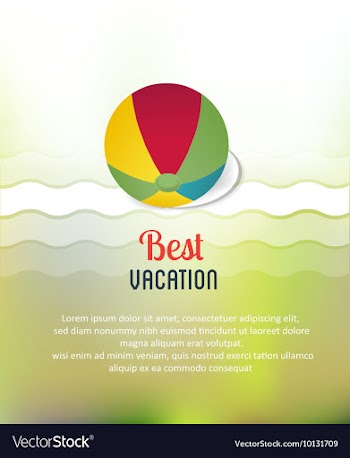 Summer vector image