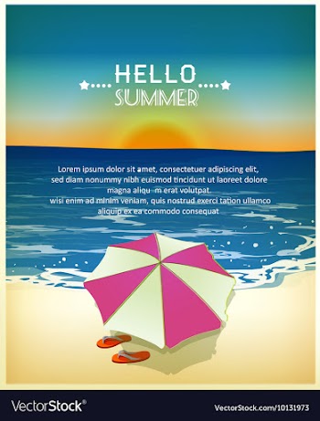 Summer vector image