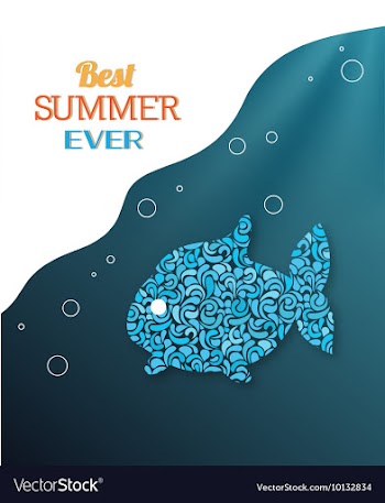 Summer vector image