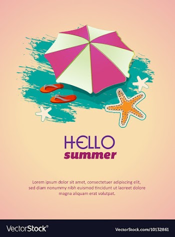 Summer vector image