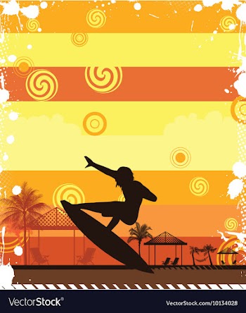 Summer vector image