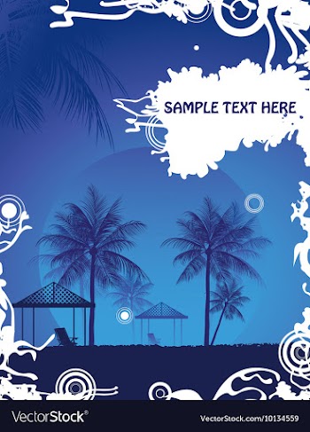 Summer vector image