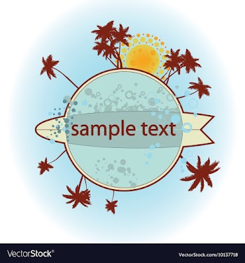 Summer vector image