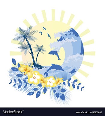 Summer vector image