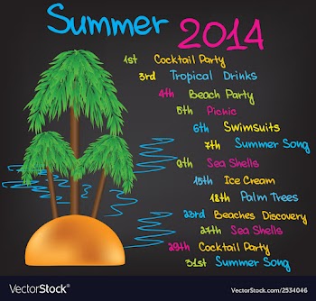 Summer vector image
