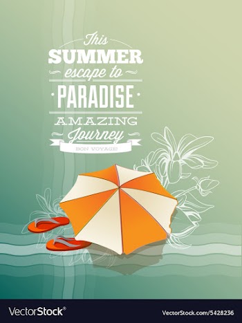 Summer vector image