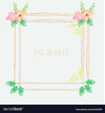 Summer vintage floral greeting card with blooming vector image