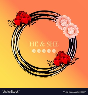 Summer vintage floral greeting card with blooming vector image