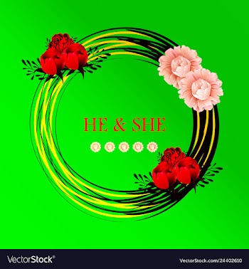 Summer vintage floral greeting card with blooming vector image