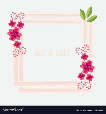 Summer vintage floral greeting card with blooming vector image