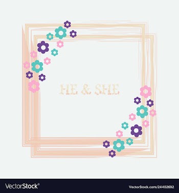 Summer vintage floral greeting card with blooming vector image