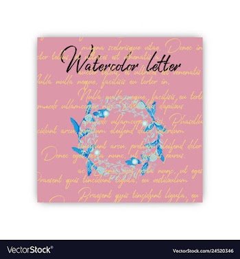 Summer vintage floral greeting card with blooming vector image