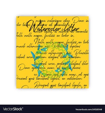Summer vintage floral greeting card with blooming vector image