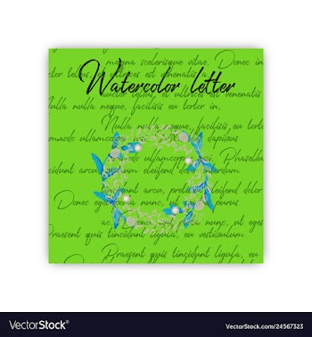 Summer vintage floral greeting card with blooming vector image