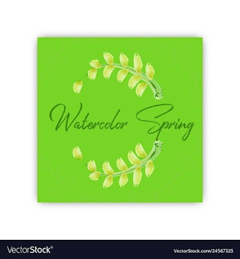 Summer vintage floral greeting card with blooming vector image