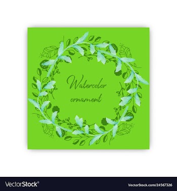 Summer vintage floral greeting card with blooming vector image