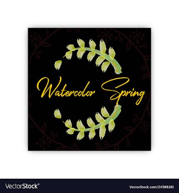 Summer vintage floral greeting card with blooming vector image